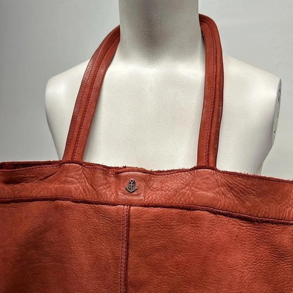 Harbour 2nd Second Elbe Leather Suede Tote Bag Large Purse in Garnet Red - Picture 6 of 13